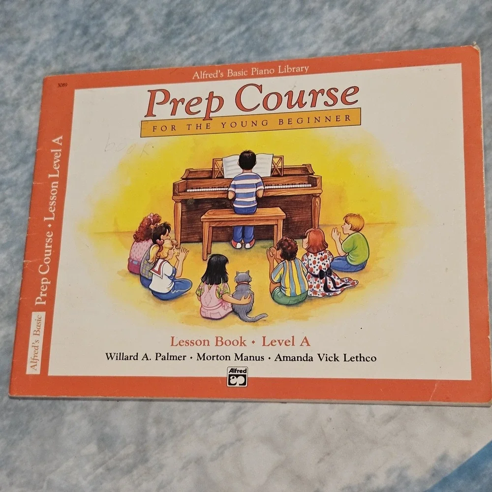 Alfred's Prep Course Level A‎ Lesson Theory Notespeller Technique Book Set Of 4
